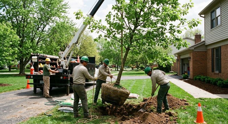 Pine Tree Planting in Ventura County, CA